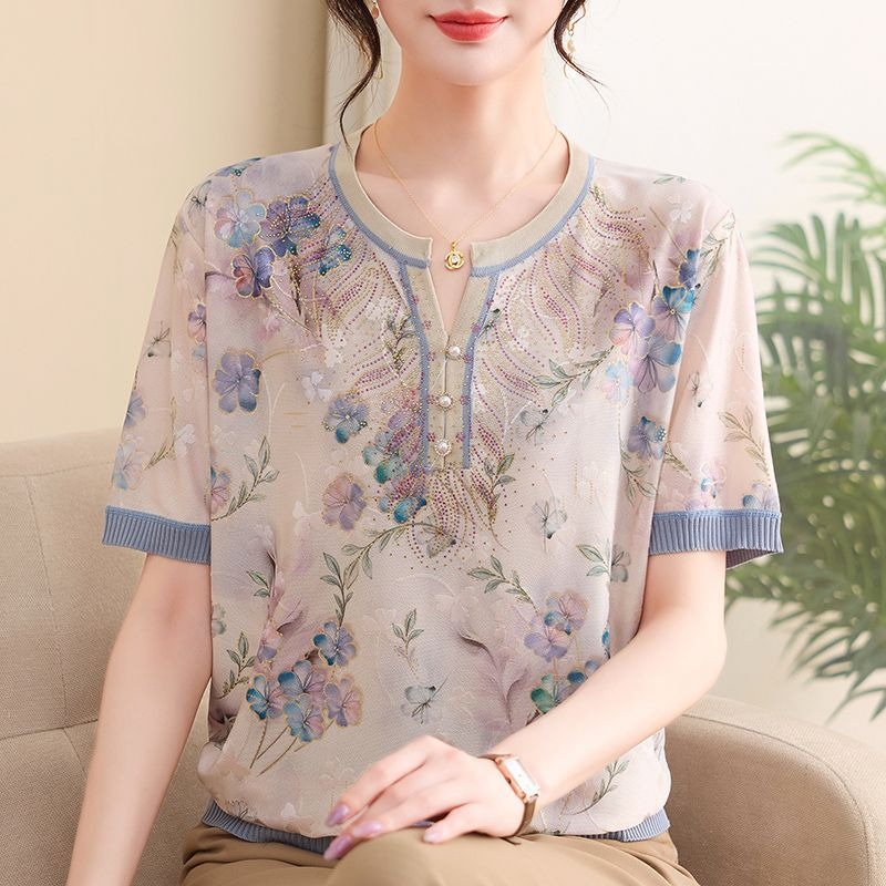 Silk Blouse - Elegante Top in Maglia di Seta