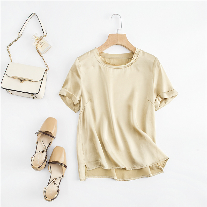 Silk Blouse - Camicetta sportiva in seta artificiale a