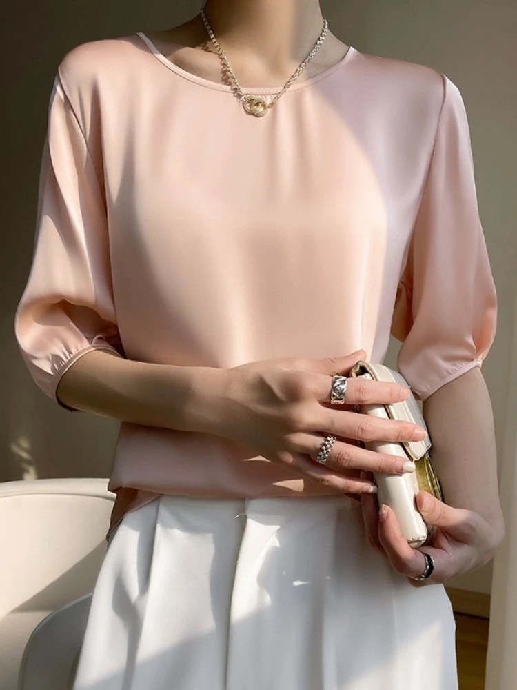 Silk Blouse - Nuova camicetta estiva in seta per