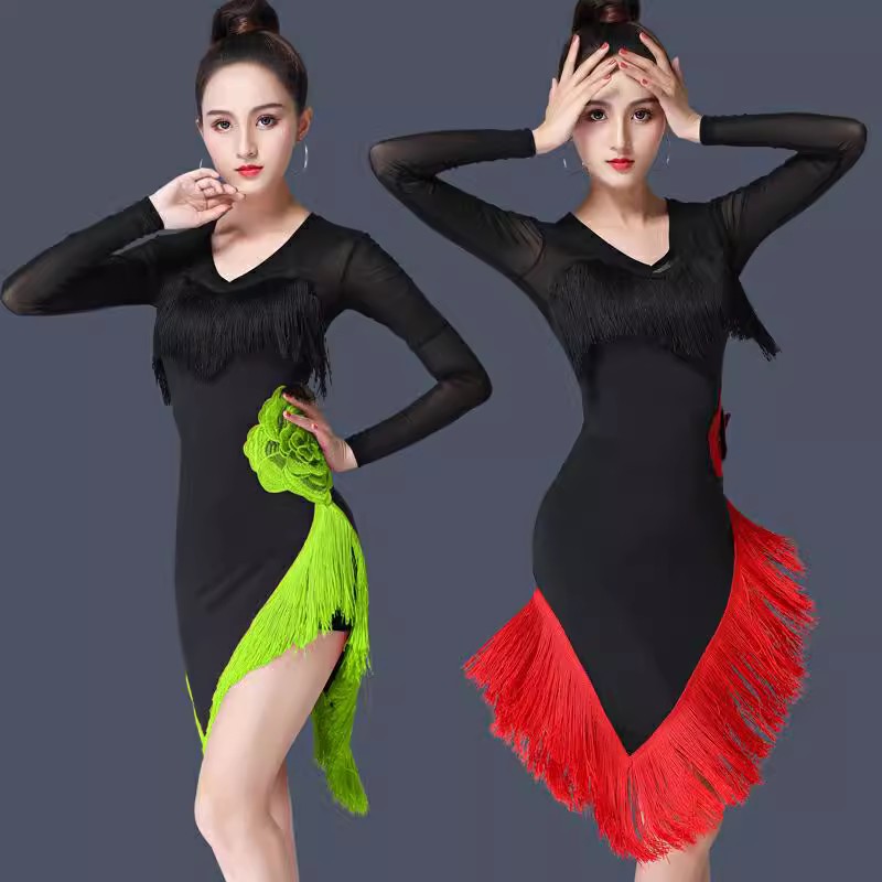 Abito a maniche lunghe, abiti  - Women'S Red Formal Wear recensione e prezzo