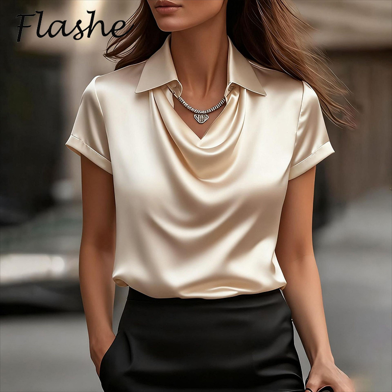 Camicia in raso tutto abbinato - Silk Blouse recensione e prezzo